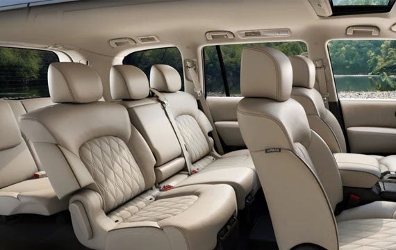 2023 Nissan Armada showing 8 seats | Steet Ponte Nissan in Yorkville NY