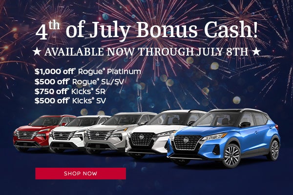 4th of july bonus cash